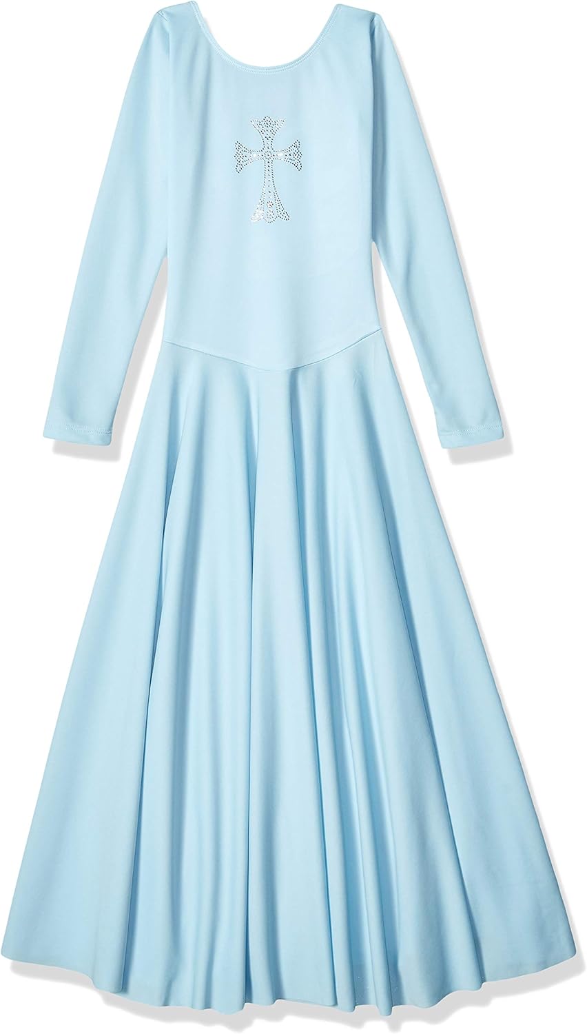 light blue special occasion dress