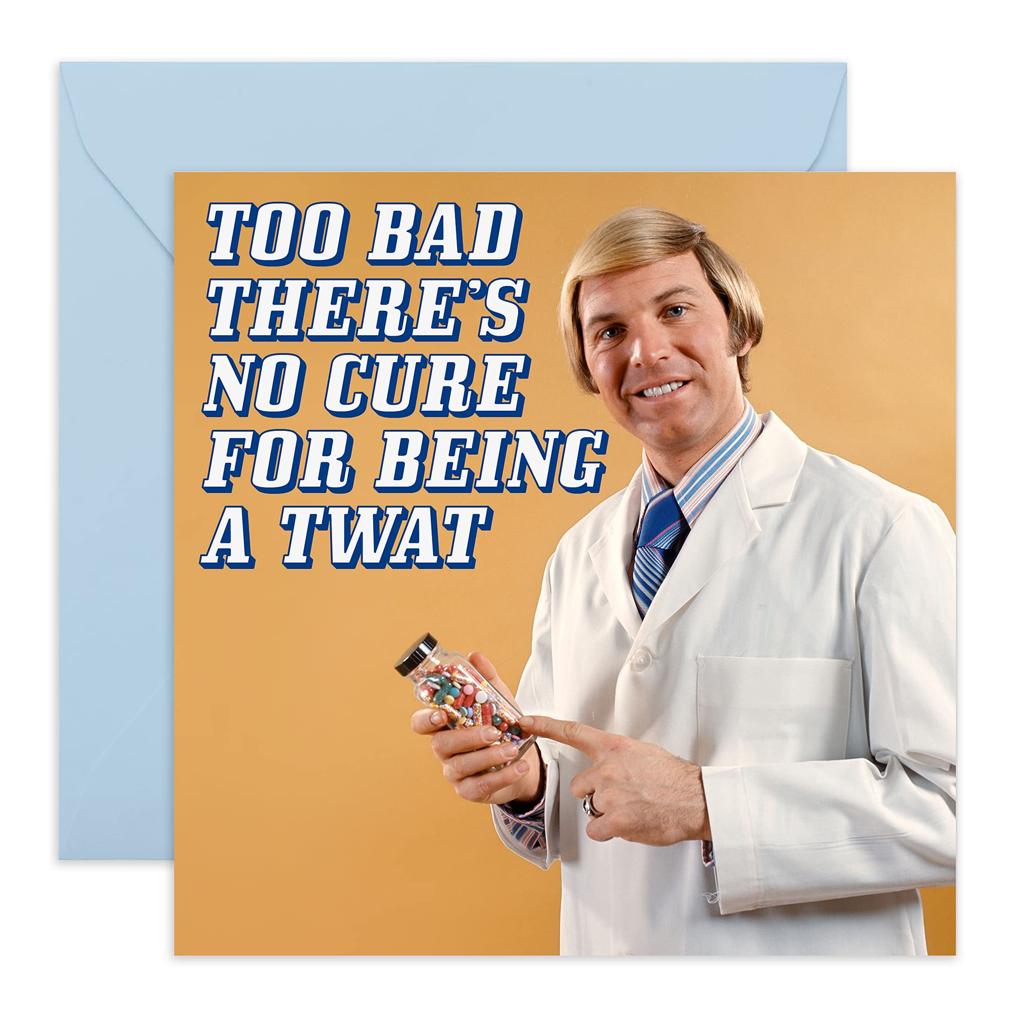 Central 23 - Funny Birthday Cards for Brother - Rude Birthday Card for Son Friends - Humorous Get Well Card - Lockdown Covid Theme