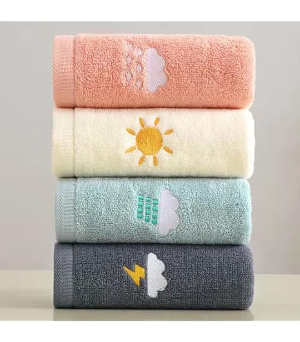 KOPIRIT Vintage Fishes Hand Towels - Set Of 2, Soft Absorbent Coral Fleece, 18.2x14 Inch For Bathroom & Kitchen - View #4