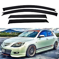 AceRide Window Visors for 2004-2009 Mazda 3