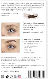 Godefroy Graphite Instant Eyebrow Tint Kit 12 Packs 4 Shades view 5
