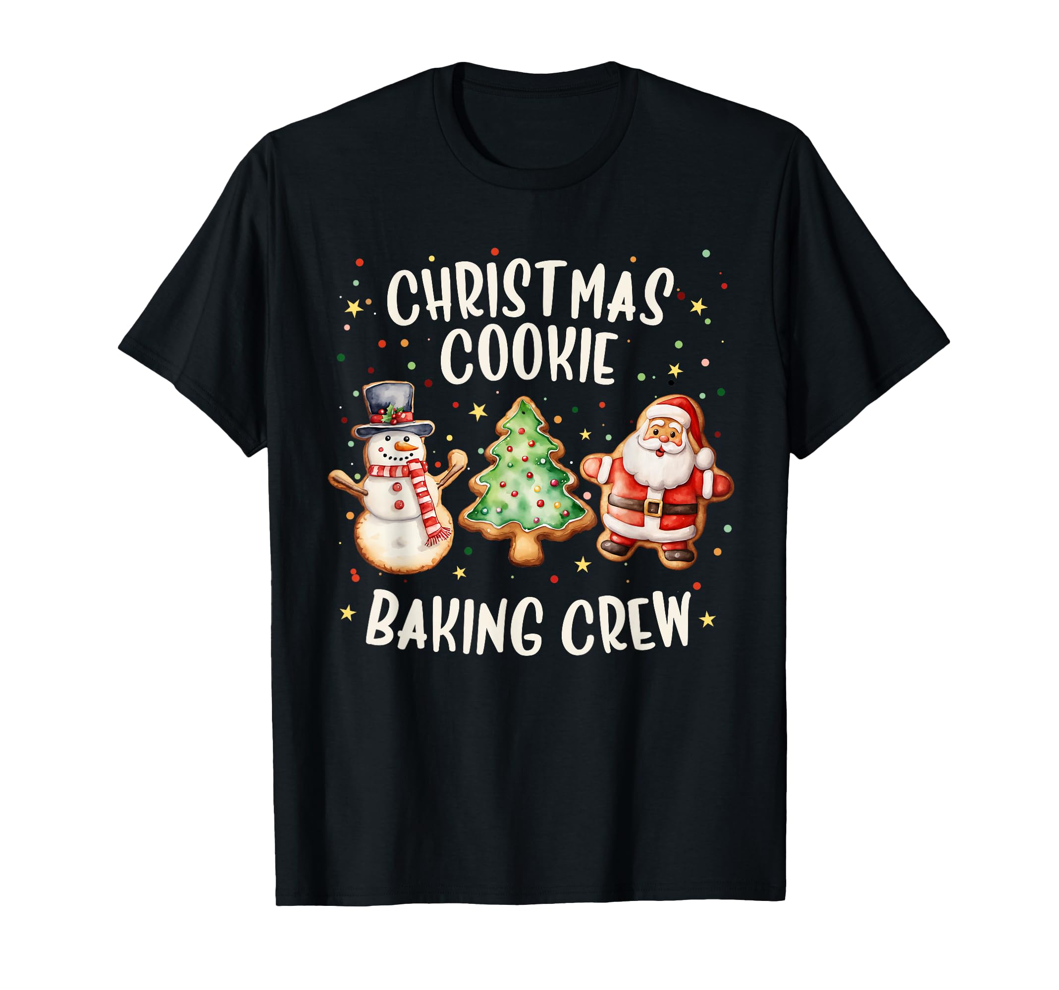 Photo 1 of Gingerbread Team Kids Toddler Christmas Cookie Baking Crew T-Shirt