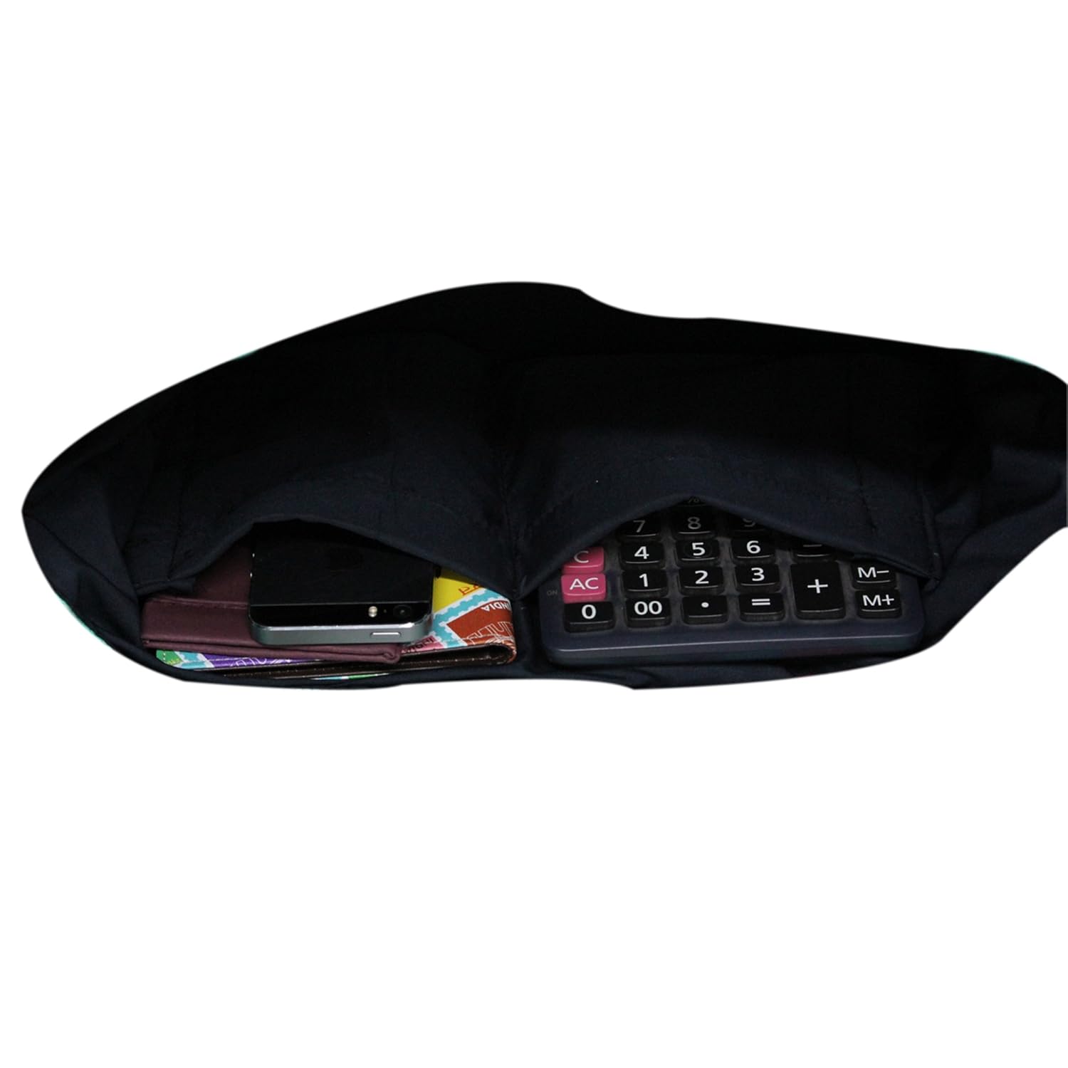 floral pattern design tote bag