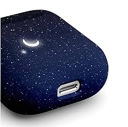 Moon Compatible with AirPods Case Protective Hard
