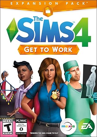 Les Sims 4 Au Travail Code Jeu Pc Origin Direct Amazon