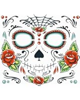 Sugar Skull Makeup Temporary Tattoo