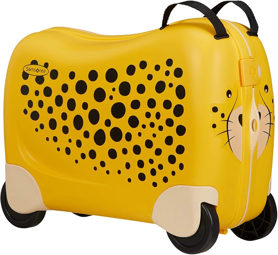 Samsonite Samsonite Dream Rider - Equipaje Infantil, 51 cm, 28 L, Amarillo (Cheetah C.)