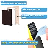 Taspire Wet and Dry Sandpaper 120-5000 Grit 75 Pieces 9 x 3 cm view 6
