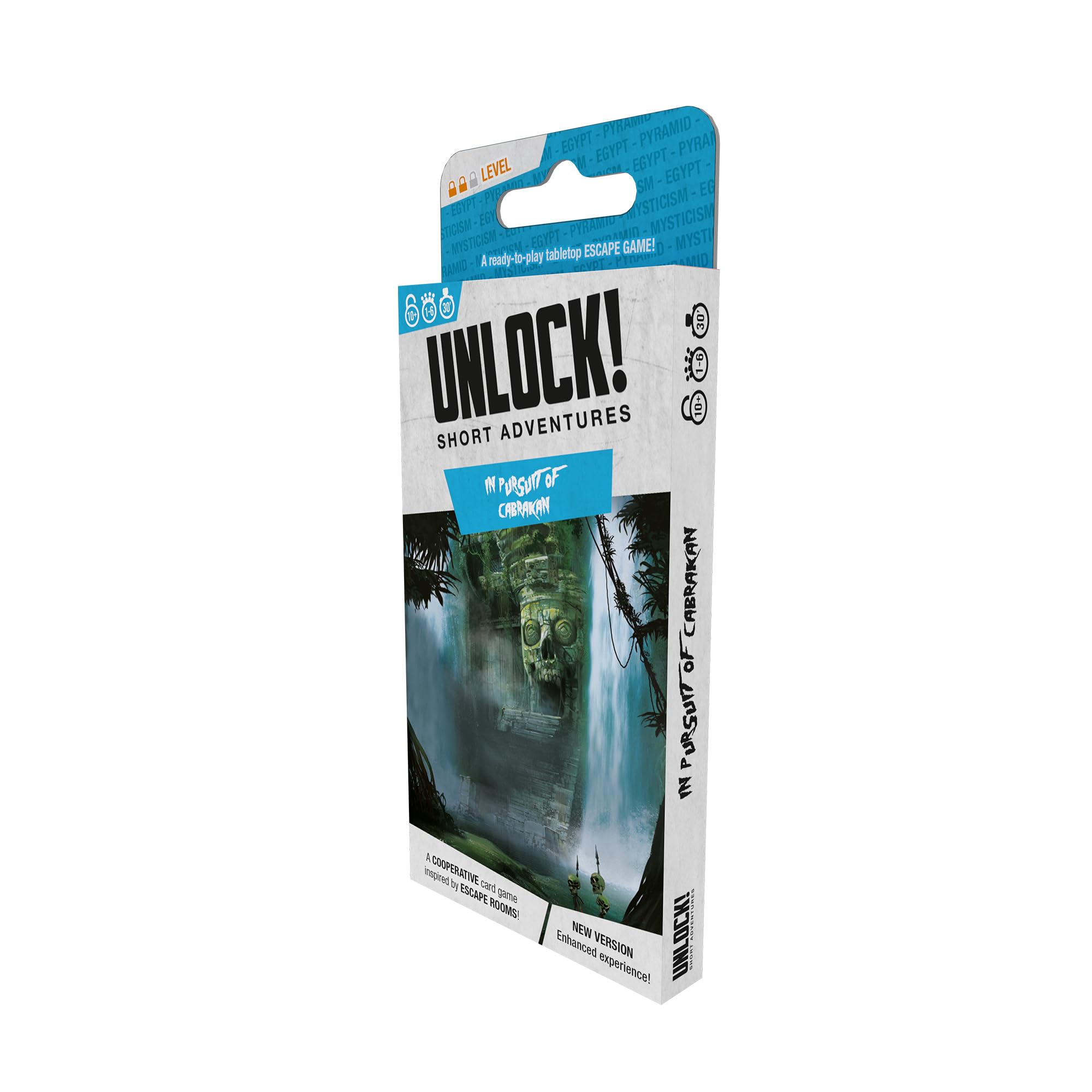Asmodee | Unlock! Short 3 - The Flight of the Angel | Card Game | Ages 10+ | 1-6 Players | 30 Minutes Playing Time
