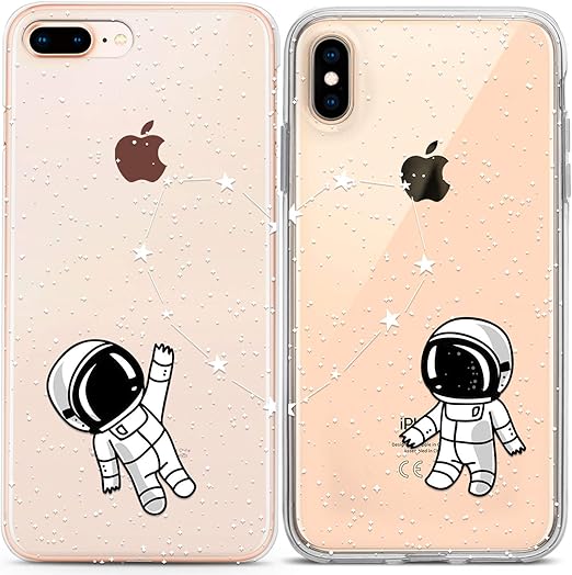 Amazon Com Lex Altern Cute Iphone Case Xs Max Xr X 10 8 Plus 7 6s 6 Se 5s 5 Apple Astronaut Matching Protective Space Silicone Constellation Cover Clear Tpu Girlfriend Anniversary Phone Amazon Com Lex Altern Cute Iphone Case Xs Max Xr X 10 8 Plus 7 6s 6 Se 5s 5 Apple Astronaut Matching Protective Space Silicone Constellation Cover Clear Tpu Girlfriend Anniversary Phone