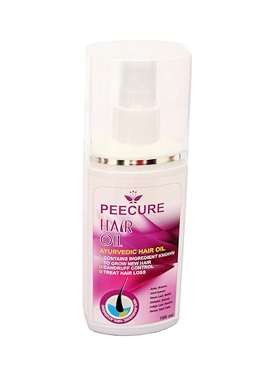 Buy Peecure Ayurvedic Hair Growth Regrowth Anti Hair Fall Oil For
