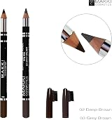 Makki Soft Eyebrow Pencil 03 Grey Brown Matte Brush Natural Look Fine Strokes view 3