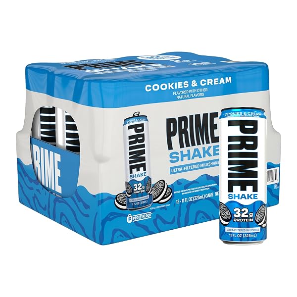 PRIME SHAKES, COOKIES & CREAM, 32G PROTEIN SHAKE...