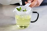 KitchenCraft Round Nylon-Mesh Sieve 7cm Tea Strainer White KCSTRPL70 view 3