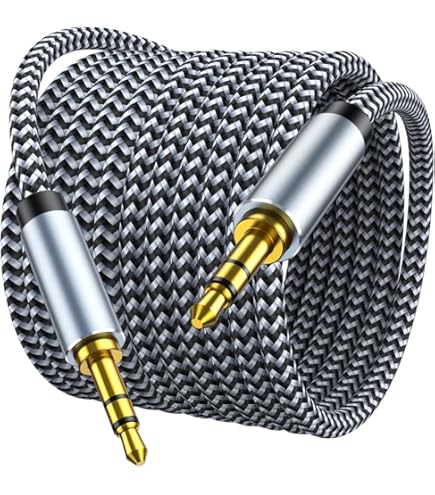 Griffin 3.5mm Aux Cable - 3 Foot Audio Cord For Car Stereo & Devices