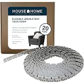 House2Home Upholstery Metal Flexible Tack Strip Supplies 20ft | Ply Grip Curve Ease Pli Grip Plygrip Tachuelas Para Tapiceria
