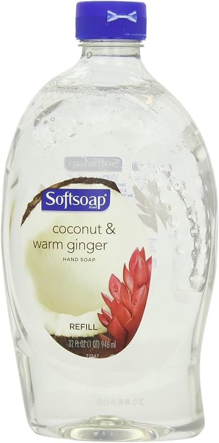 softsoap coconut & warm ginger hand soap
