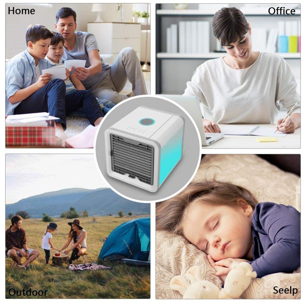 arctic air portable 3 in 1 conditioner humidifier purifier mini cooler