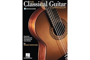 The Classical Guitar Compendium – Classical Masterpieces Arranged for Solo Guitar | Tablature Edition with Online Audio | Features Works by Bach, Beethoven, Mozart | Hal Leonard Guitar Songbook