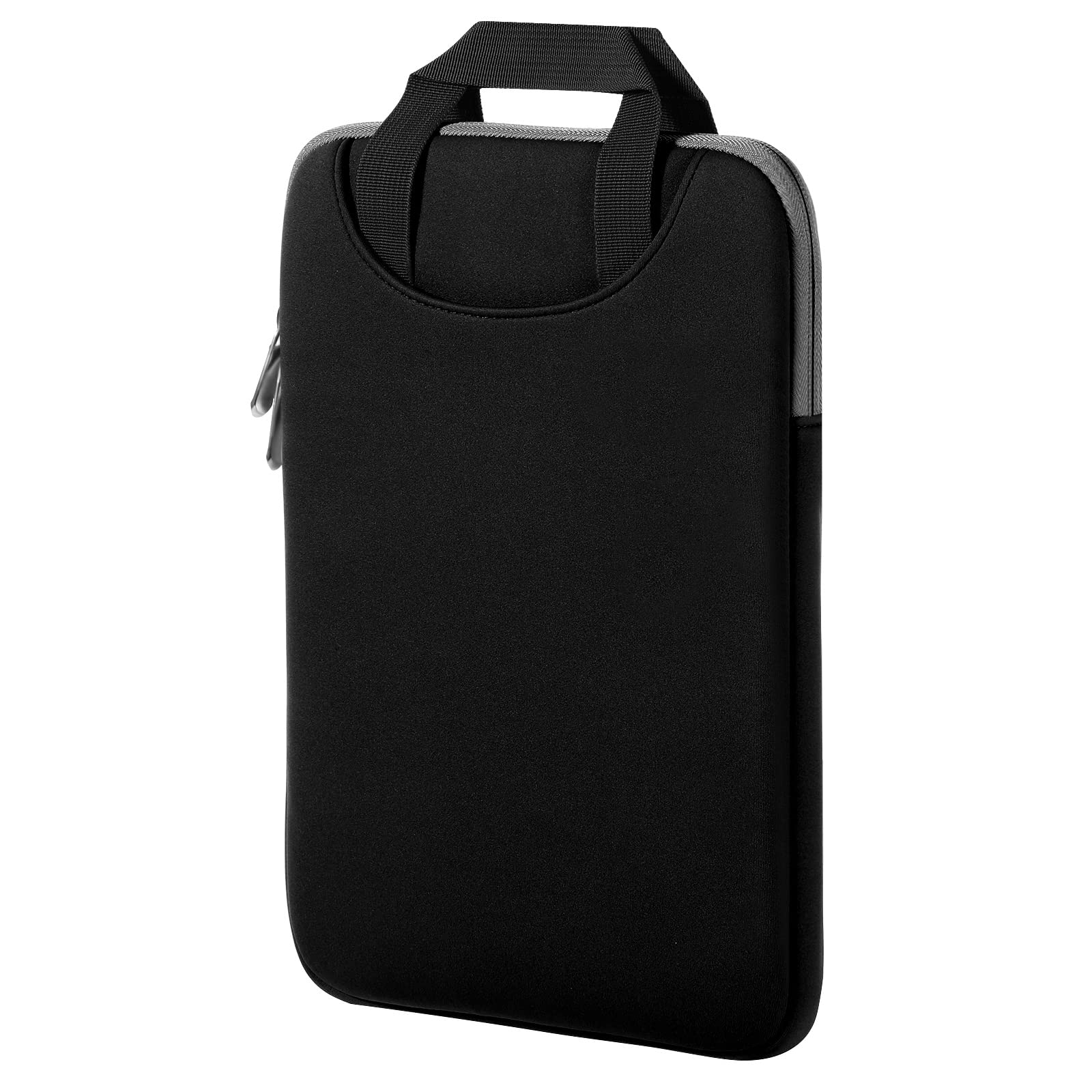 タブレットケース 小学生 ATiC ノートパソコン収納バッグ クロームブックケース ランドセルに入る iPad Air/Pro 11インチ/iPad 11世代/iPad 10世代/iPad Air5&4/Fire HD10/iPad 10.2/Surface Go/Chromebook 11インチなど対応 ノートパソコン/タブレット/電子書籍リーダー収納 ネオプレン製 手提仕様 Black の商品画像