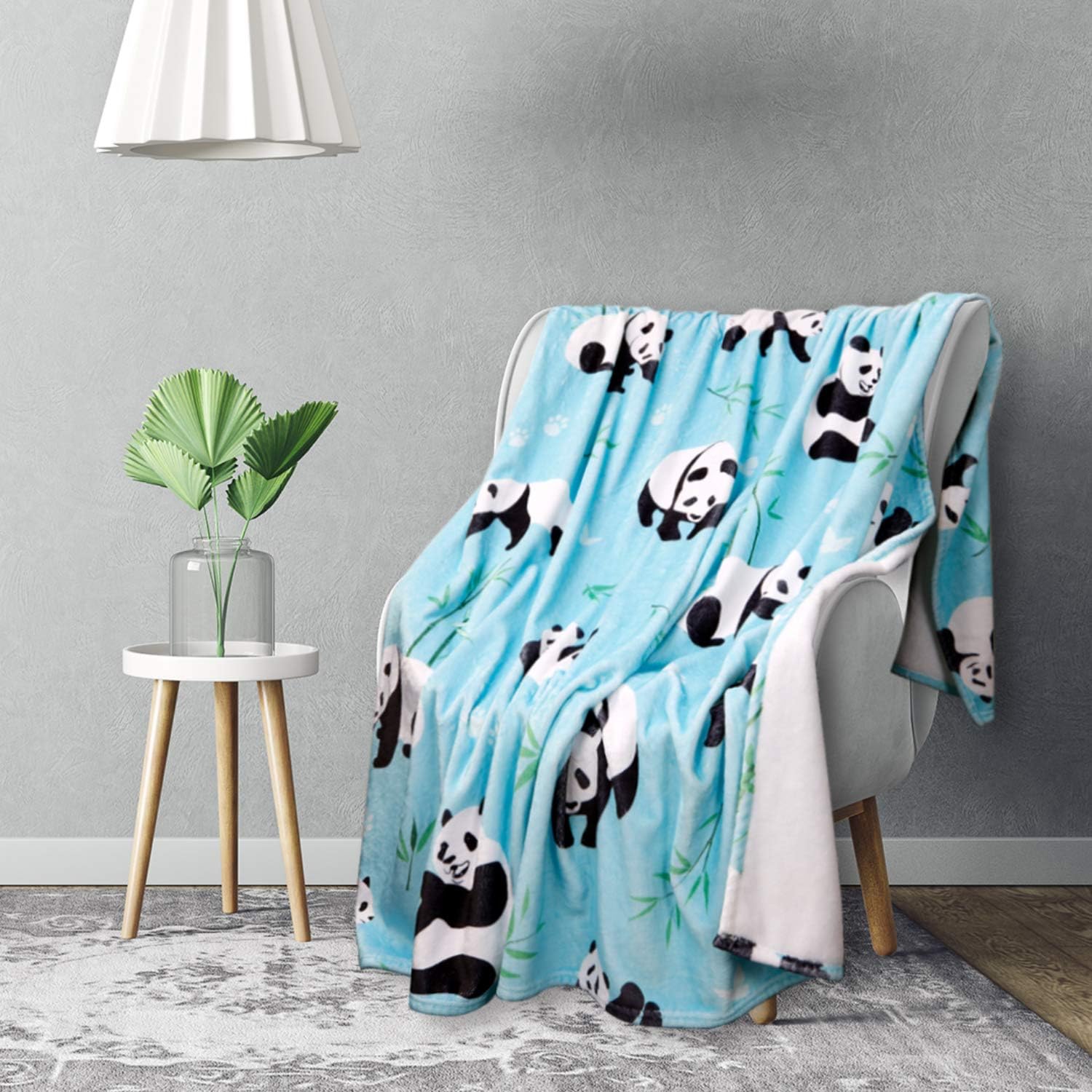 RosieLily Panda Blanket for Adults Panda Throw Blanket