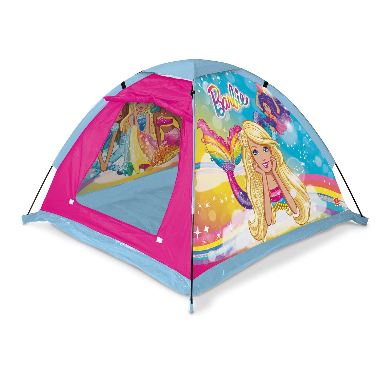 Barbie Mondo Toys - Garden Tent Garden Tent - Indoor and Outdoor Playhouse for Boys and Girls - Portable Gift Tent for Kids Transport Bag INCLUDED - 28517