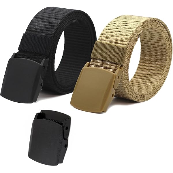 Nylon Golf Belt,3 Pack Canvas Golf Belt Alloy Buckle Belt  display picture 3