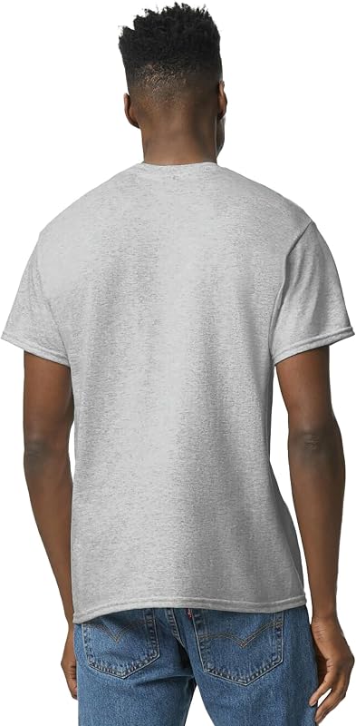 Maglietta Unisex per Adulti, DryBlend, Stile G8000, Confezione Multipla, Grigio Sportivo (Confezione da 2), S