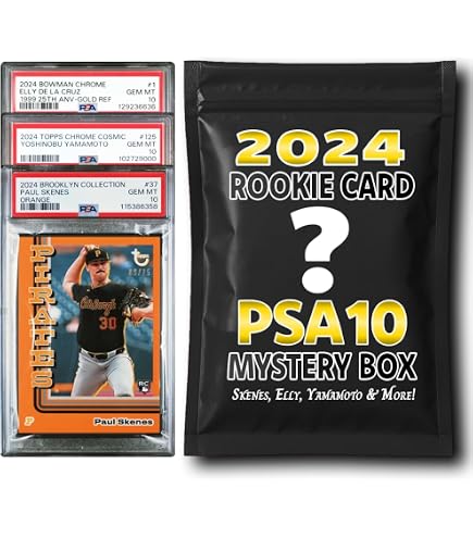 Amazon.com: PSA 10 Graded Football Rookie Card Mystery Box