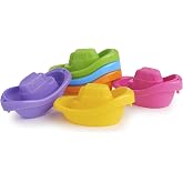 Munchkin&reg; Little Boat Train Bath Toys, Baby Bath Toys, 6 Piece Set