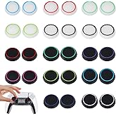 28PCS PS5 Thumb Grips, Anti-Slip Joystick Caps, Scratch-Resistant PS5's Controller Thumb Grips, Controller Accessories, Comprehensive Protection, Compatible with PS5 Controllers