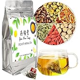 EILIN YHT Chrysanthemum Cassia Seed Tea Bags Liver Care Chinese Herbals - 30 Counts x 5Grams