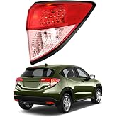 Pinkomoto Passenger Side Tail Light For Honda HRV Tail Light 2016 2017 2018 | Right Taillight, Rear Outer Taillamp Replacement 33502T7SA01 HO2805109