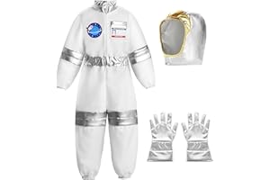 ReliBeauty Boy’s Astronaut Costume Kids’ Space Jumpsuit