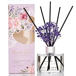 M&SENSE Reed Diffuser Set with 7 Sticks | 7.0oz