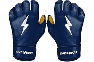 BRUCE BOLT Original Series Short Cuff Batting Gloves - Multiple Colors - Adult & Youth Sizes
