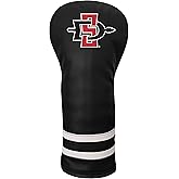Team Golf NCAA San Diego State Vintage Fairway Headcover (Color) - Printed, Fits All Fairway, Hybrid and Utility Clubs