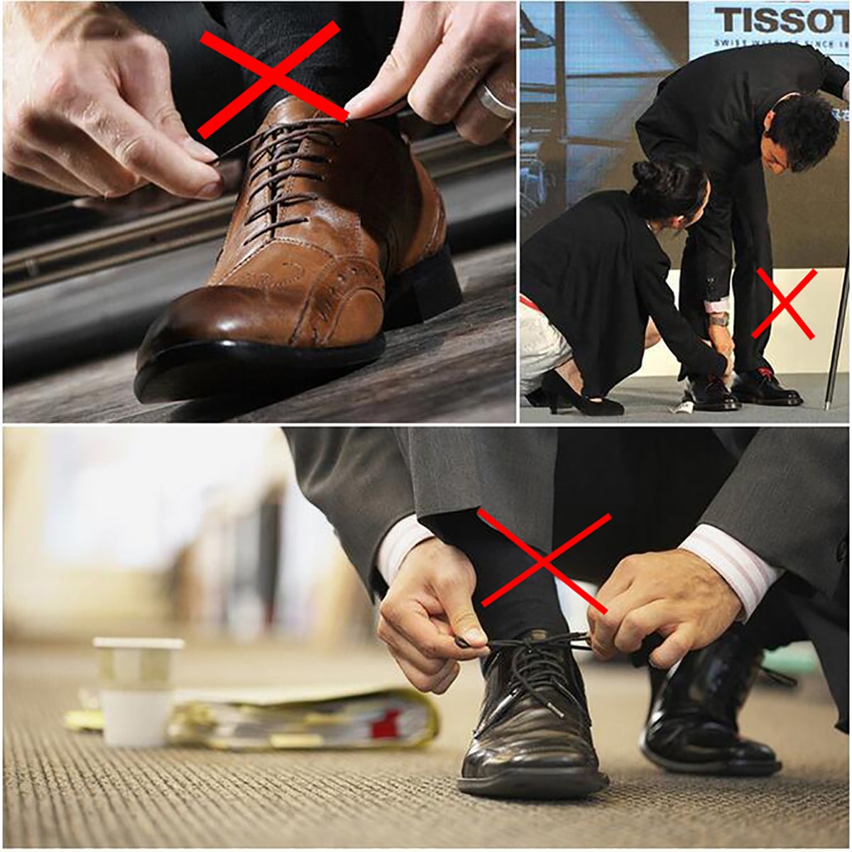 Elastic No Tie Shoe Laces for Business Men and Women, Dress Shoes Leather Shoes Boots Silicone Waxed Thin Oxford Round Shoe Laces leather shoe