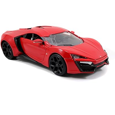 Fast &amp; Furious 1:24 Lykan Hypersport Die-cast Car, Toys for Kids and Adults