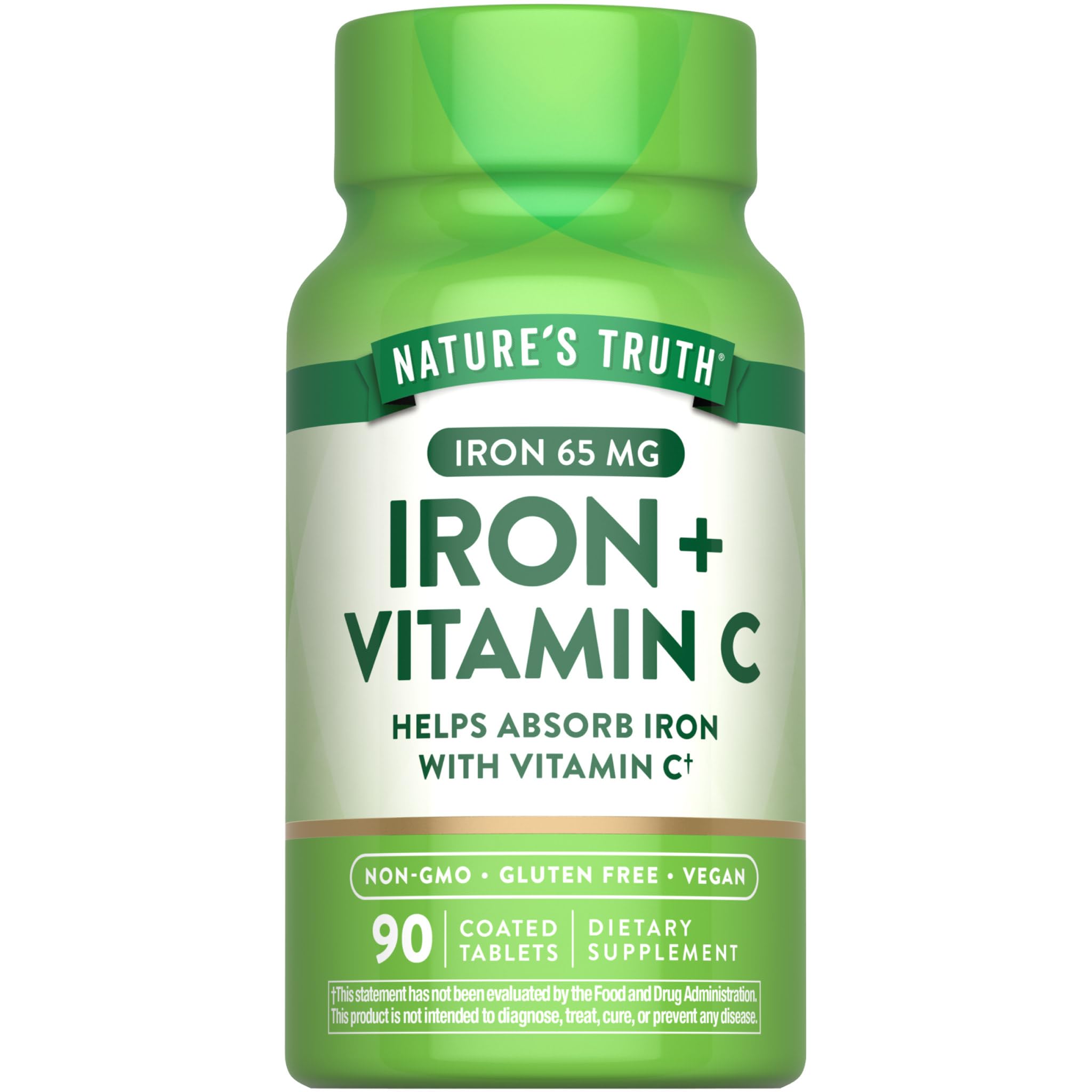 Iron 65 mg with Vitamin C