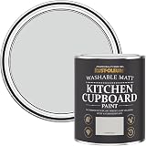 Rust-Oleum Kitchen Cupboard Paint Grey Matt Winter Grey 750ml