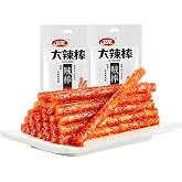 Spicy Strips - Spicy Gluten Latiao, Chinese Special Casual Snack Food, 78g (Pack of 2)