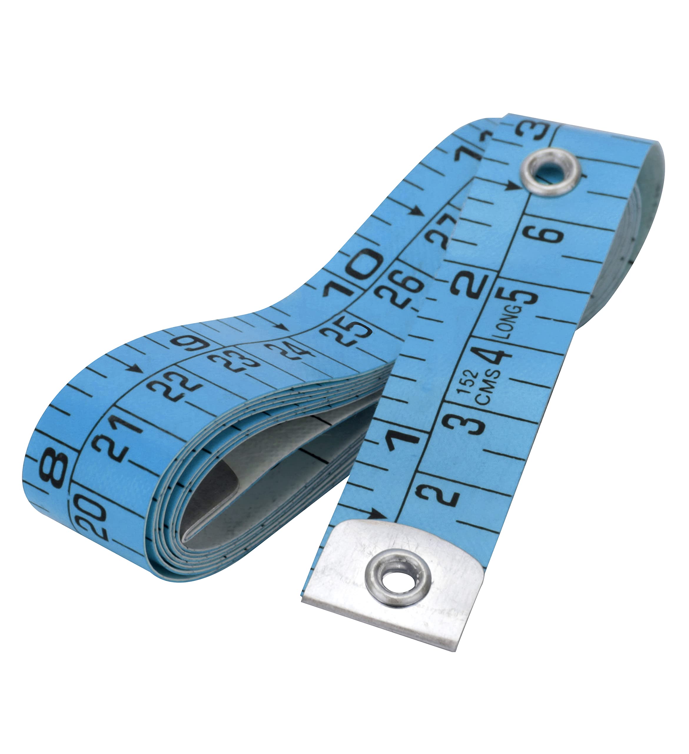 Raajsee Fabric Tape Measure Body Measuring Tape, Soft Fabric Measuring Tape for Sewing Cloth & Weight Loss Medical Body Measurement Nursing Craft 60 inch/150 cm