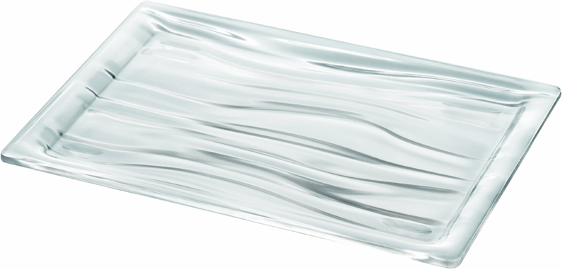 Guzzini Fratelli Aqua, L Rectangular Tray, SAN|SMMA