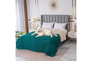 RBSC Home Waterproof Blanket Dog Bed Cover Non Slip Large Sofa Cover Incontinence Mattress Protectors for Pets Dog Cat (10282KQL)