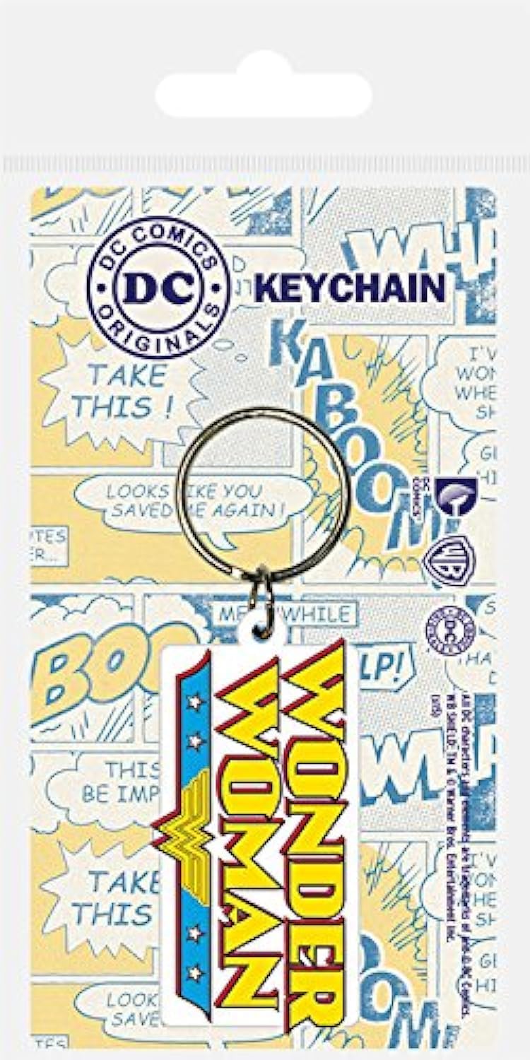 Pyramid International RK38189C Rubber Keychain, Multi-Colour, 4 x 6 x 1.3 cm