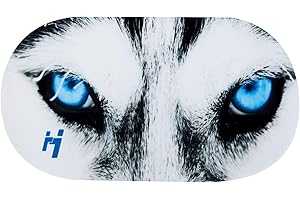 Hytiland Ski Goggle Cover Sleeve, Snowboard Goggles Microfiber Protective Lens Scratch Dust Protection for Alpine Touring