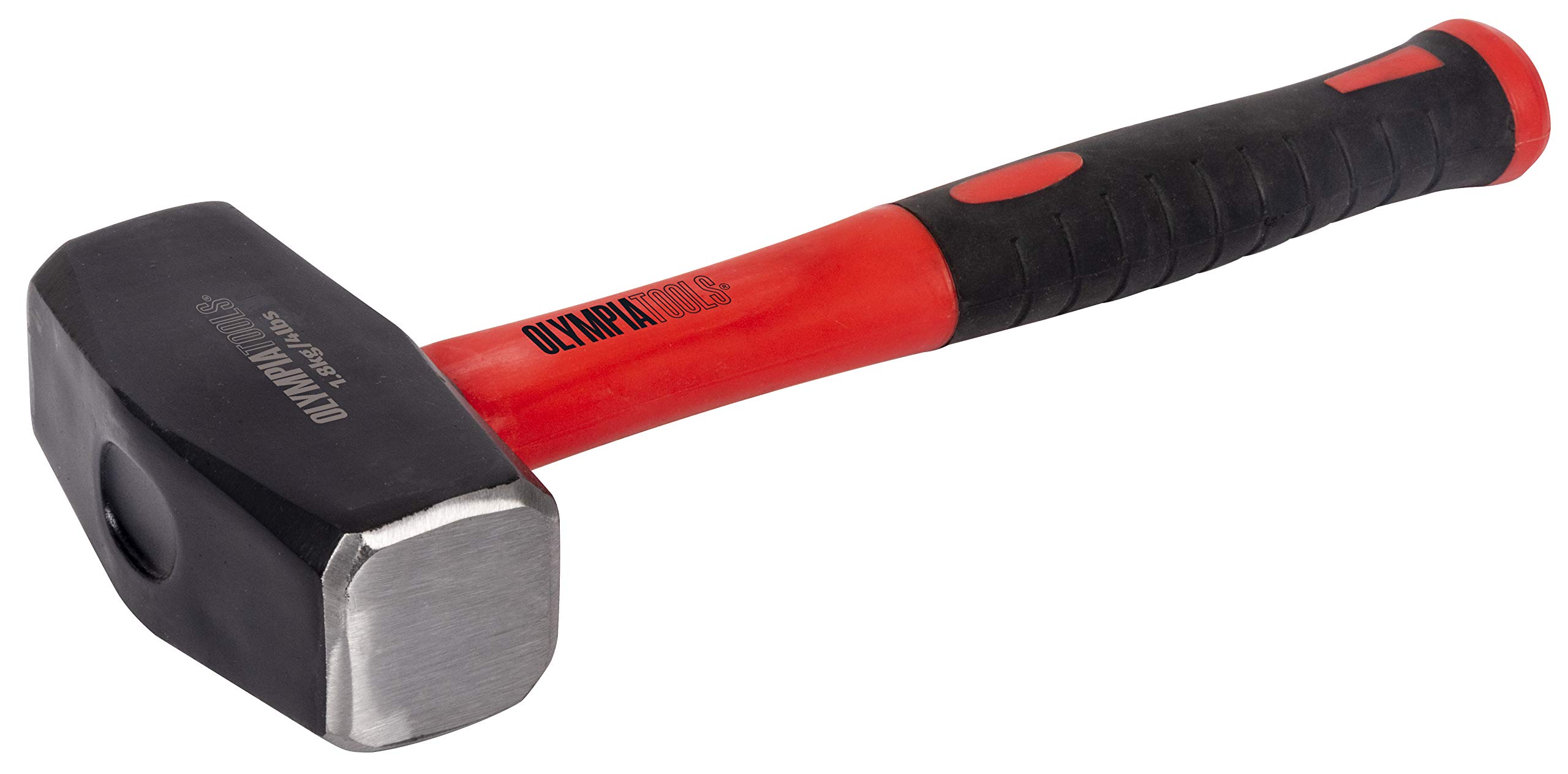 Olympia Tools Fibreglass Club Hammer, 1.8 kg (4 lbs)
