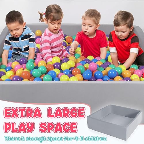 Foam Ball Pit for Toddlers CALEPTONG x x Large