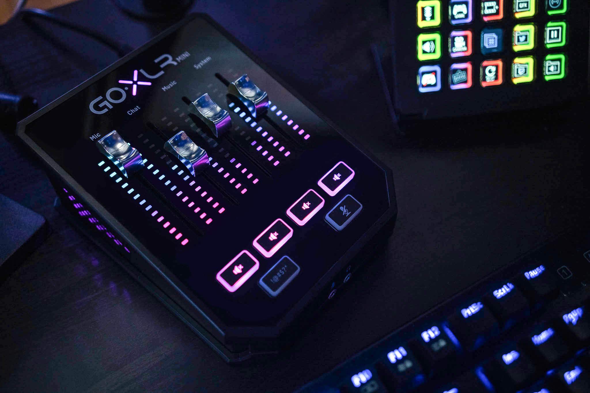 GoXLR Mini Mixer & USB Audio Interface for Streamers, Gamers